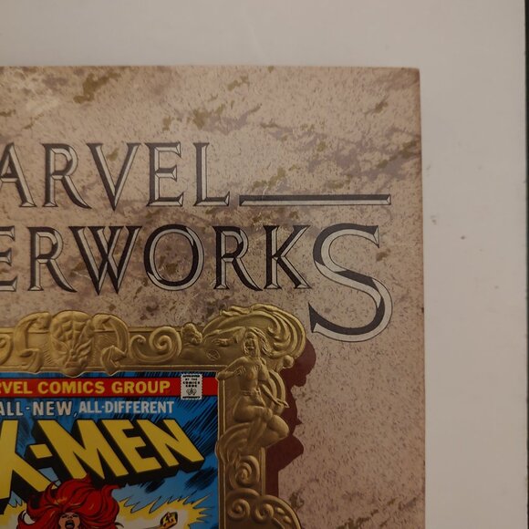 MARVEL MASTERWORKS VOLUME 12 THE X MEN   GOLD FOIL PRINT    By Chris Claremont - Picture 3 of 16